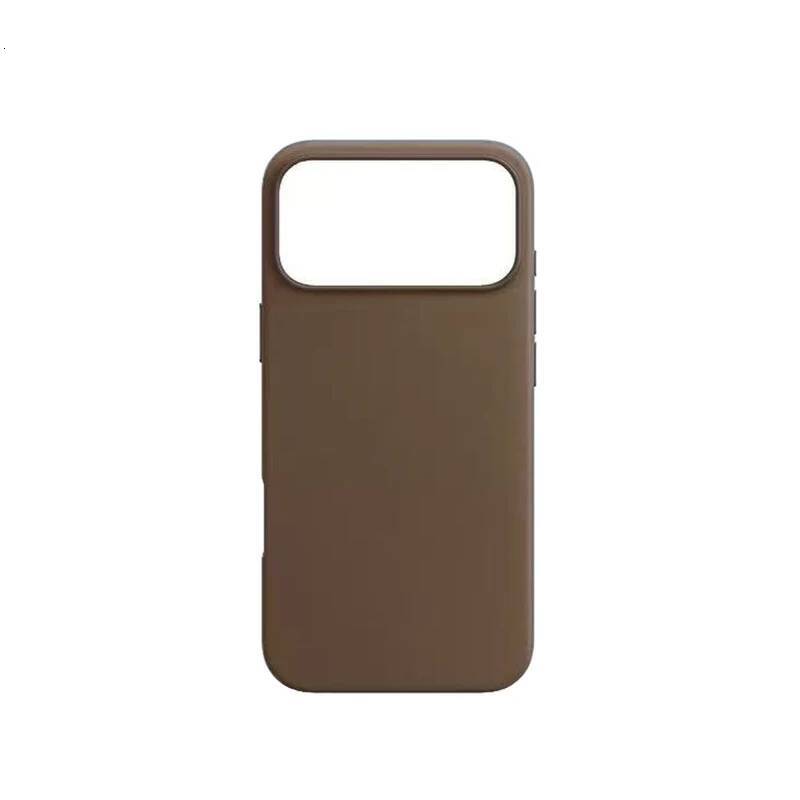 Original Apple Magsafe Leather For iPhone Pro 17 Air Case Wireless Charging Magnetic Cover 17Pro Max With Box