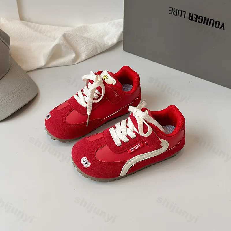 Children Casual Sneakers 2025 Autumn New Toddler Flat Boys Girls Retro Classic Fashion Soft Sole Kids Running Sport Shoes H260130