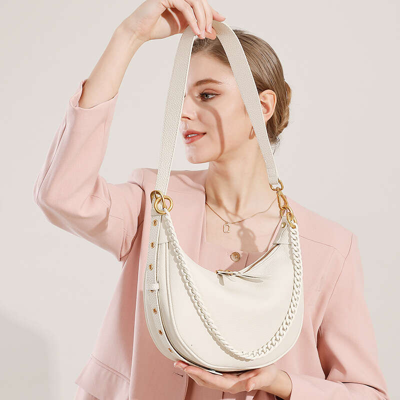 Luxury bag Genuine Leather Underarm New Dumpling Fashion Shoulder High end Chain Crossbody Trendy Bag for Women