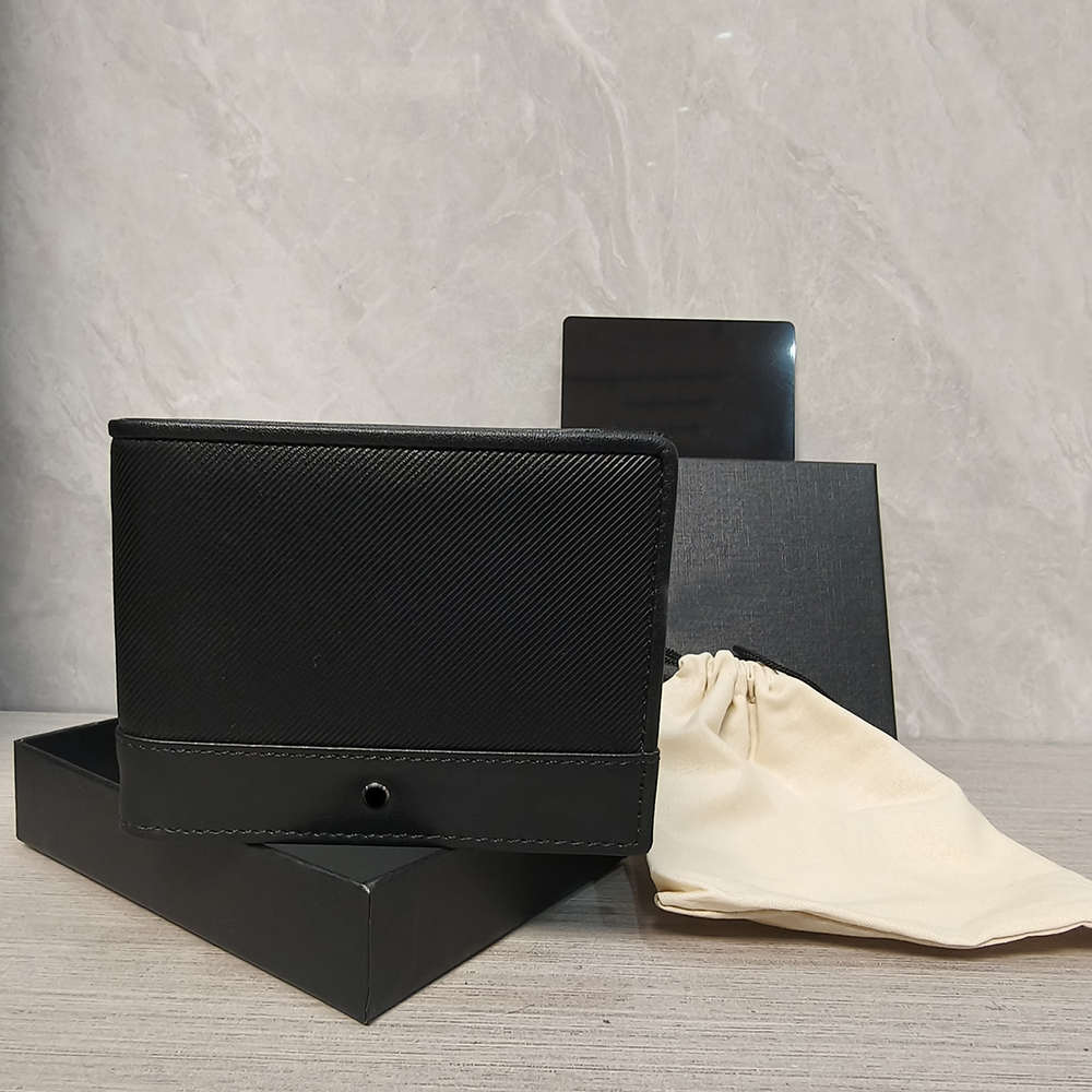 Real leather woven wallet designer with multiple card slots luxury brand zero wallets men's travel bag cardholder mini cash clip