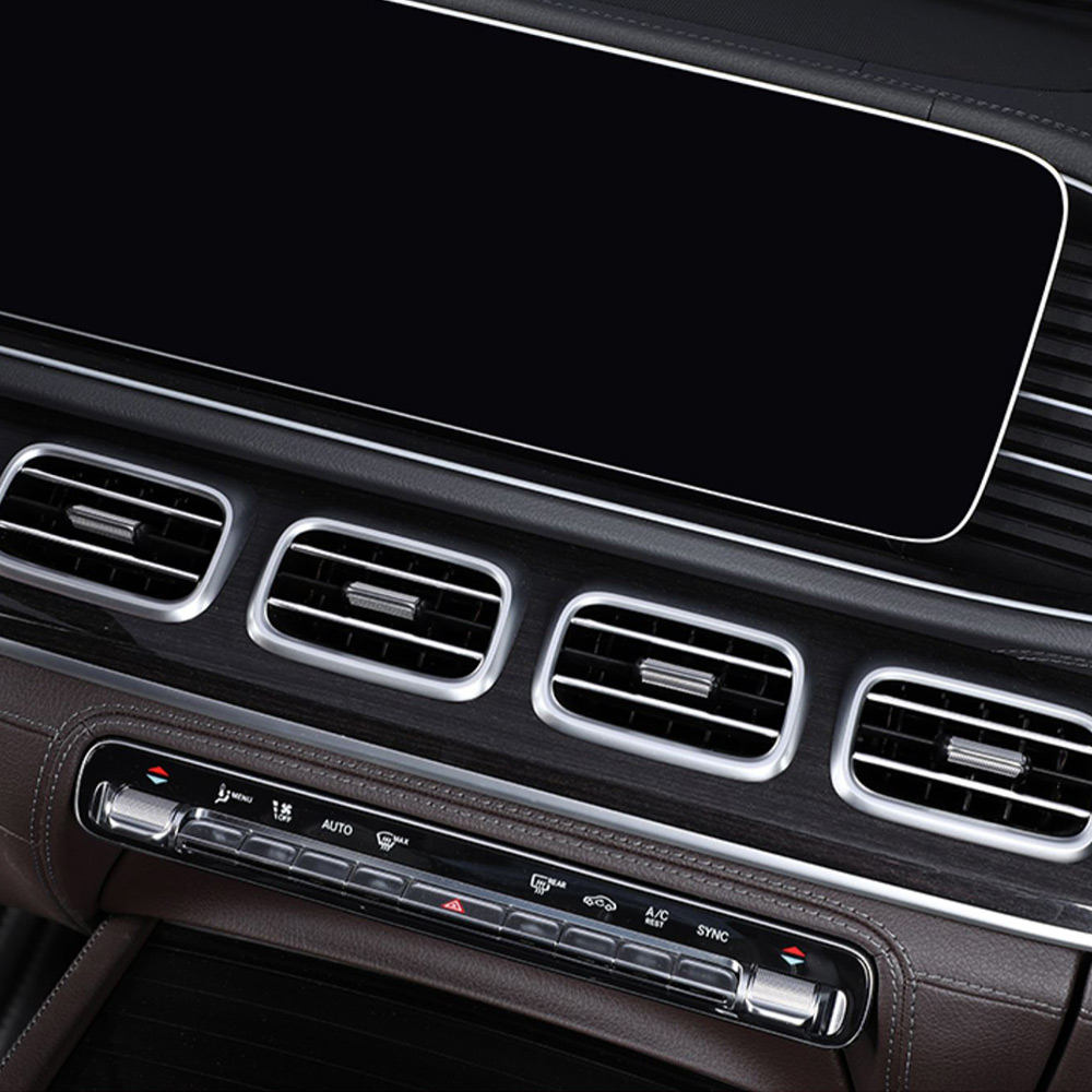 Car Center Console Front Outlet Trim Decoration for Mercedes-Benz GLE350 W167 C167 GLE450 53 63 AMG S GLS450 X167 GLS580 Interior Accessories