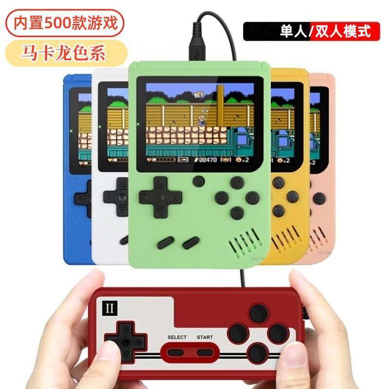 Handheld Sup Mini Portable Game Console Retro Two-Player Battle TV Screen Projection Home Use 400-in-1 2
