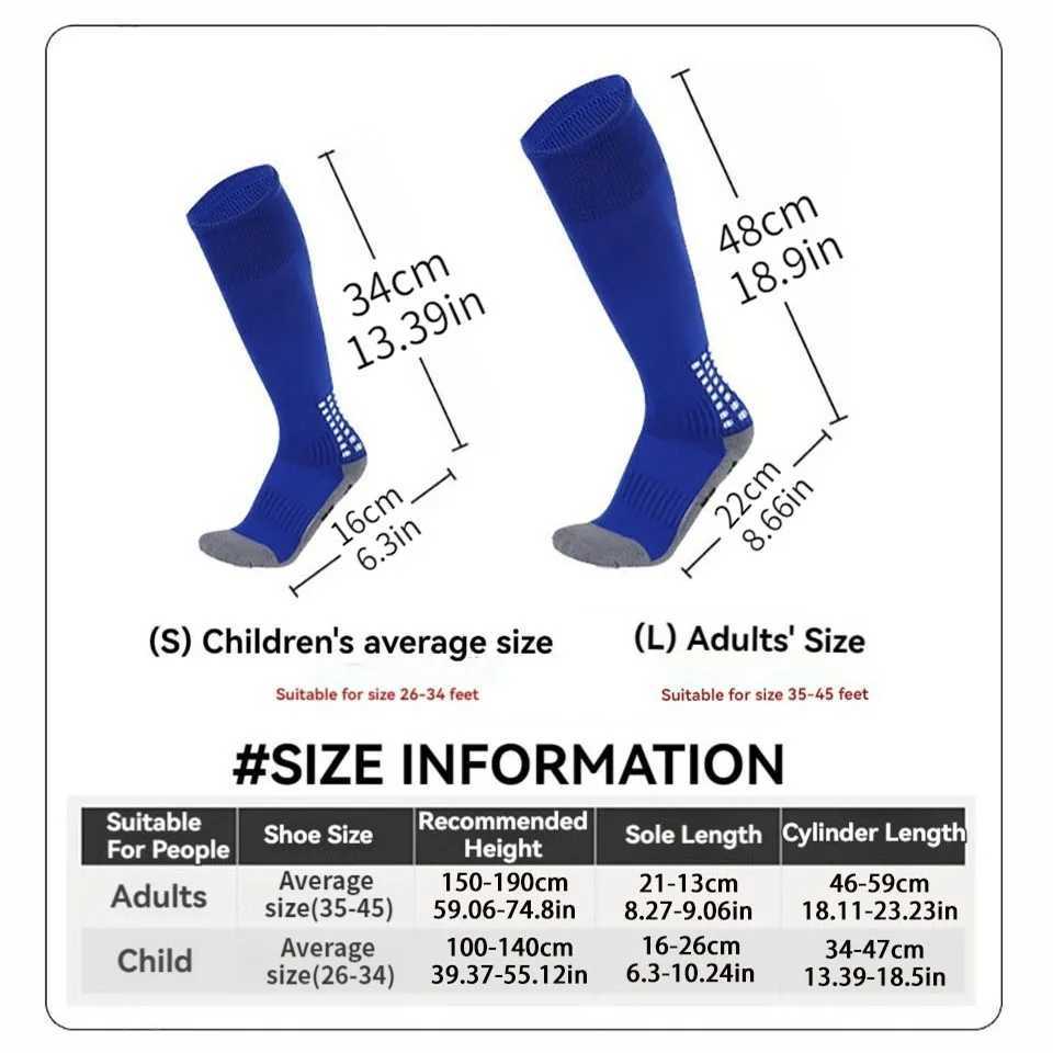 Loogdeel Soccer Socks Adult Children Knee High Long Tube Towel Bottom Anti Slip Shockabsorbing Basketball Football Sports SocksW251011