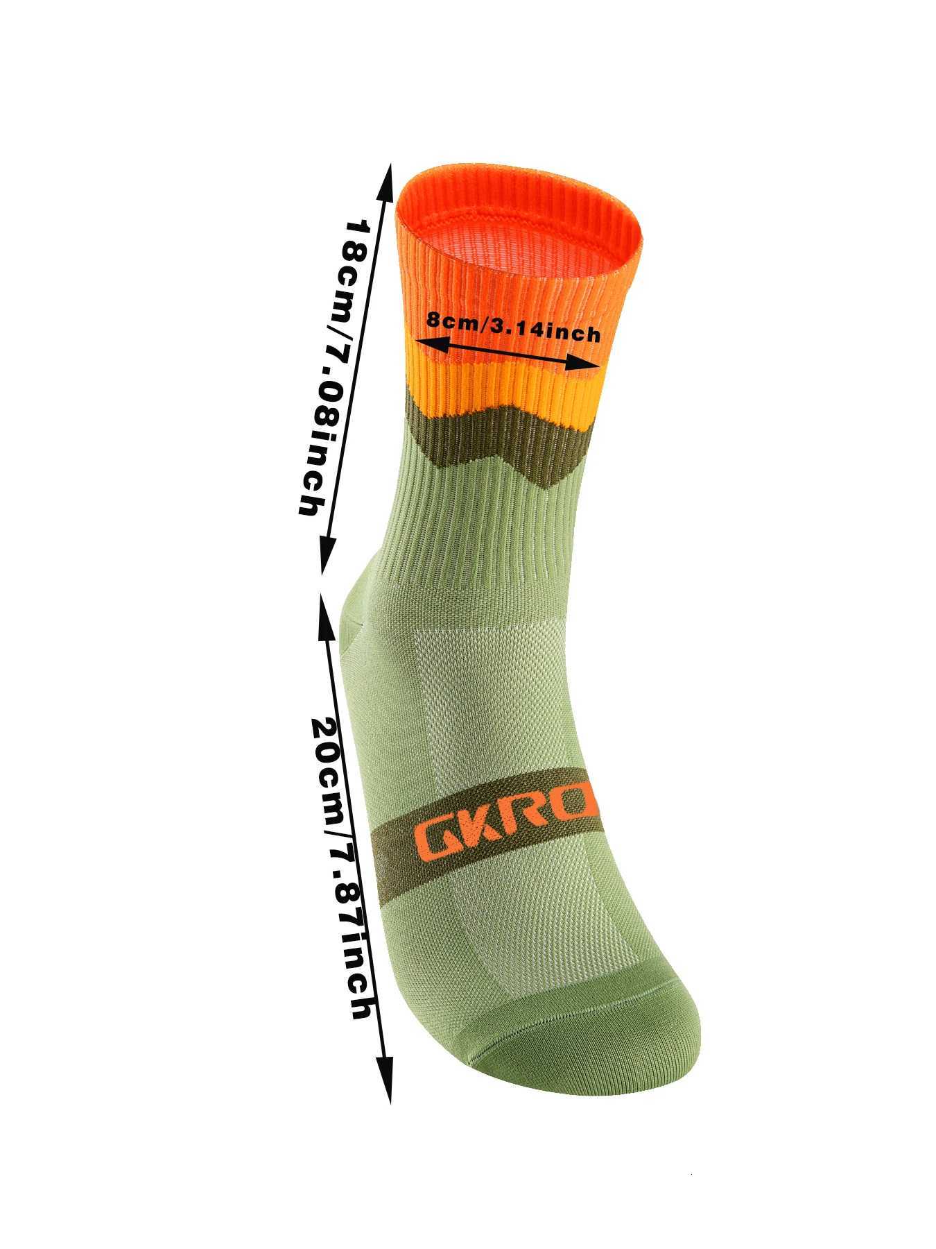 4 Pairs Bike Socks Men Nurse Compression Cycling For Women Mtb Guard Socks Stockings Sport Grip Barre SocksW251011