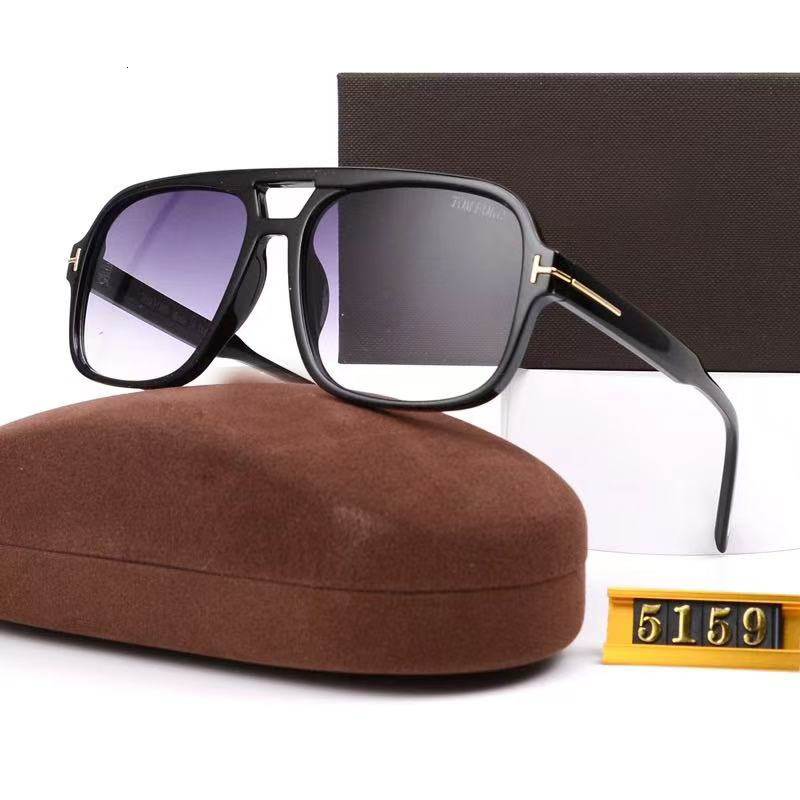 Designer Tomforrds Sunglasses tf Ins Internet Celebrity Same Style Fashion Toad Glasses Unisex Acetate Sunglasses with Strap