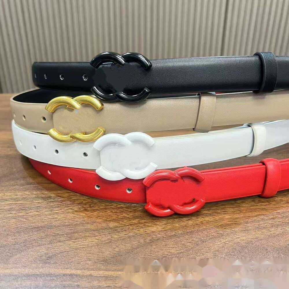 cc belts for men designer belt New Double C Style Colorful Series Women's Versatile Simple Matching Suit Jeans Belt 5A