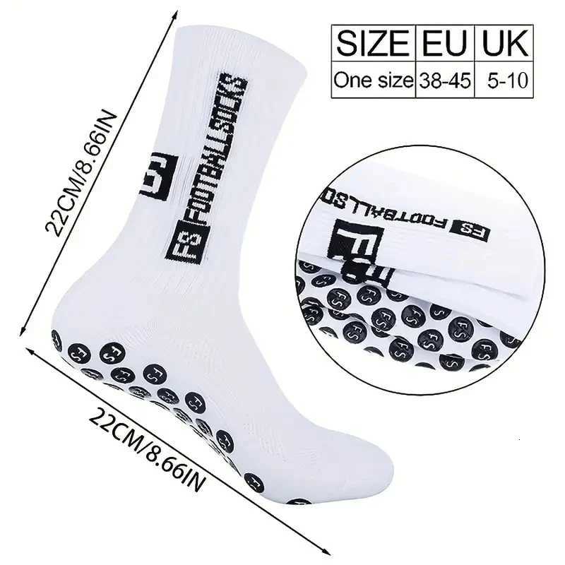 Comfortable Breathable Nonslip Football Socks Men Women Sports Socks Running Football Tennis Basketball Cycling Grip SocksW251011