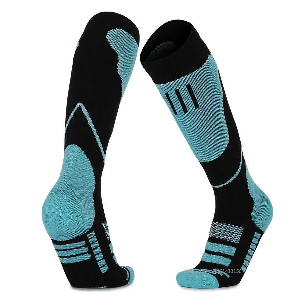 1 Pair Merino Wool Thermal Socks Men Women Winter Long Warm Compression Socks For Ski Hiking Snowboarding Climbing Sports SocksW251011