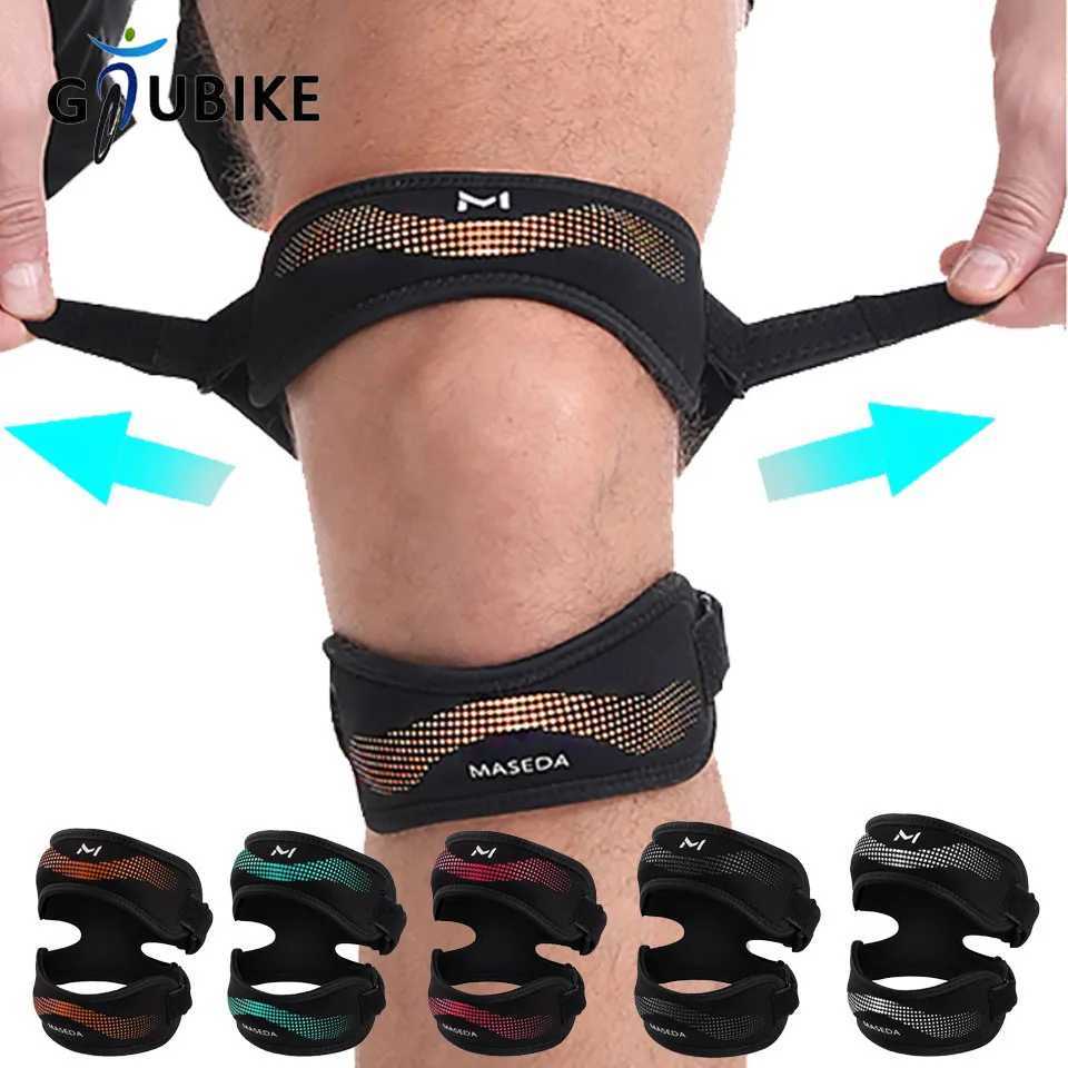 GTUBIKE 1PCS Upgraded With Double Patella Straps Anti Slip Silicone Sports Knee Pads That Are AdjustableStableShockAbsorbing C251011