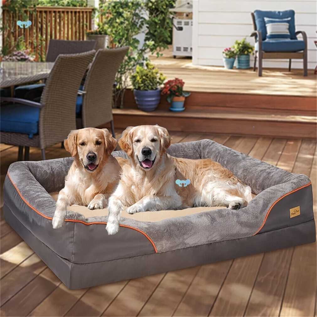 L XL 2XL dog bed super soft orthodontic foam pet bed sleep pad cotton pad thickened removable cover X250412