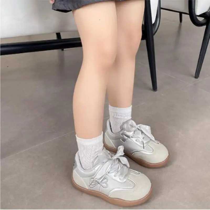 Childrens Casual Autumn 2025 Embroidered Bow Sports Fashionable Running Shoes For Little Girls Y251011 XJ260303