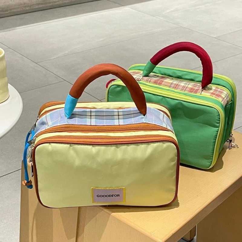 Wen Cosmetic Large Capacity Makeup Pouch Portable Travel MtiFunctial Toiletry Bag Storage Cosmetic Bag Handbag Organizer D251011