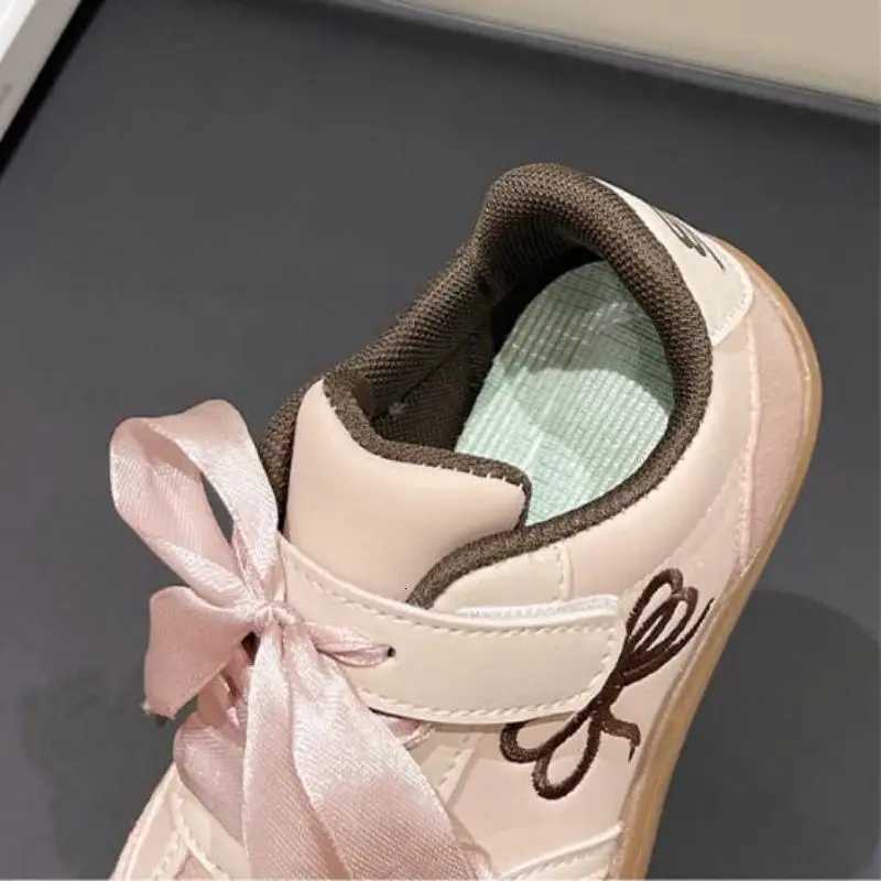 Childrens Casual Autumn 2025 Embroidered Bow Sports Fashionable Running Shoes For Little Girls Y251011 XJ260303