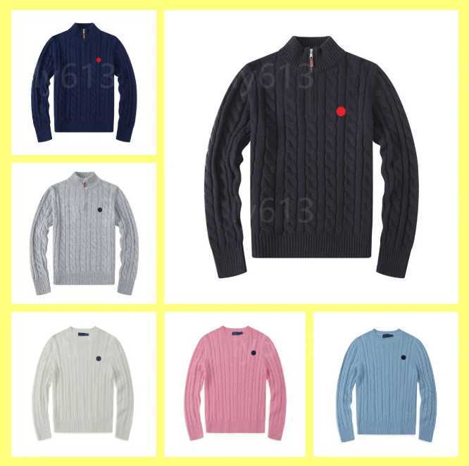 Ralf Luren sweater designer mens womens Polo Sweater Horse Embroidery Warm Hoodie High Quality Comfortable Casual Jumper top