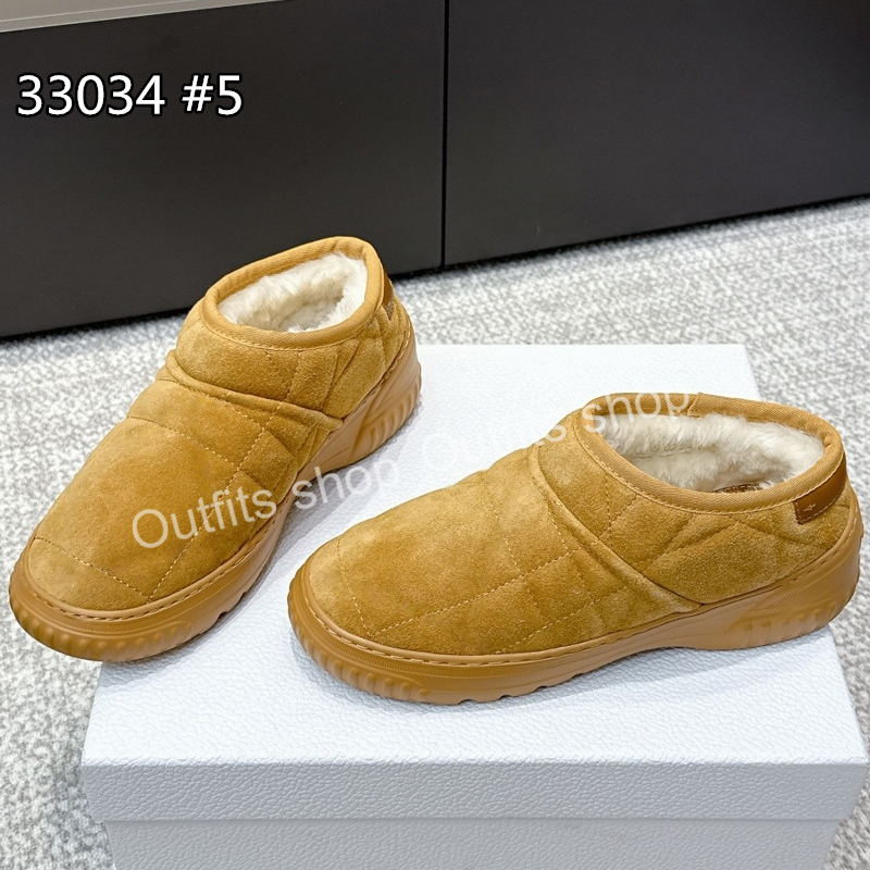 New Snow Boots Winter Fashion Designer Warm Boots Size EU35-41