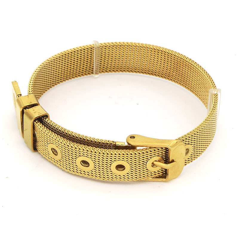 Doremi Customized Initial Letter Bracelet Adjustable Box Chain Womens Watch Bracelet DIY Name Bubble Letter Bracelet 250303