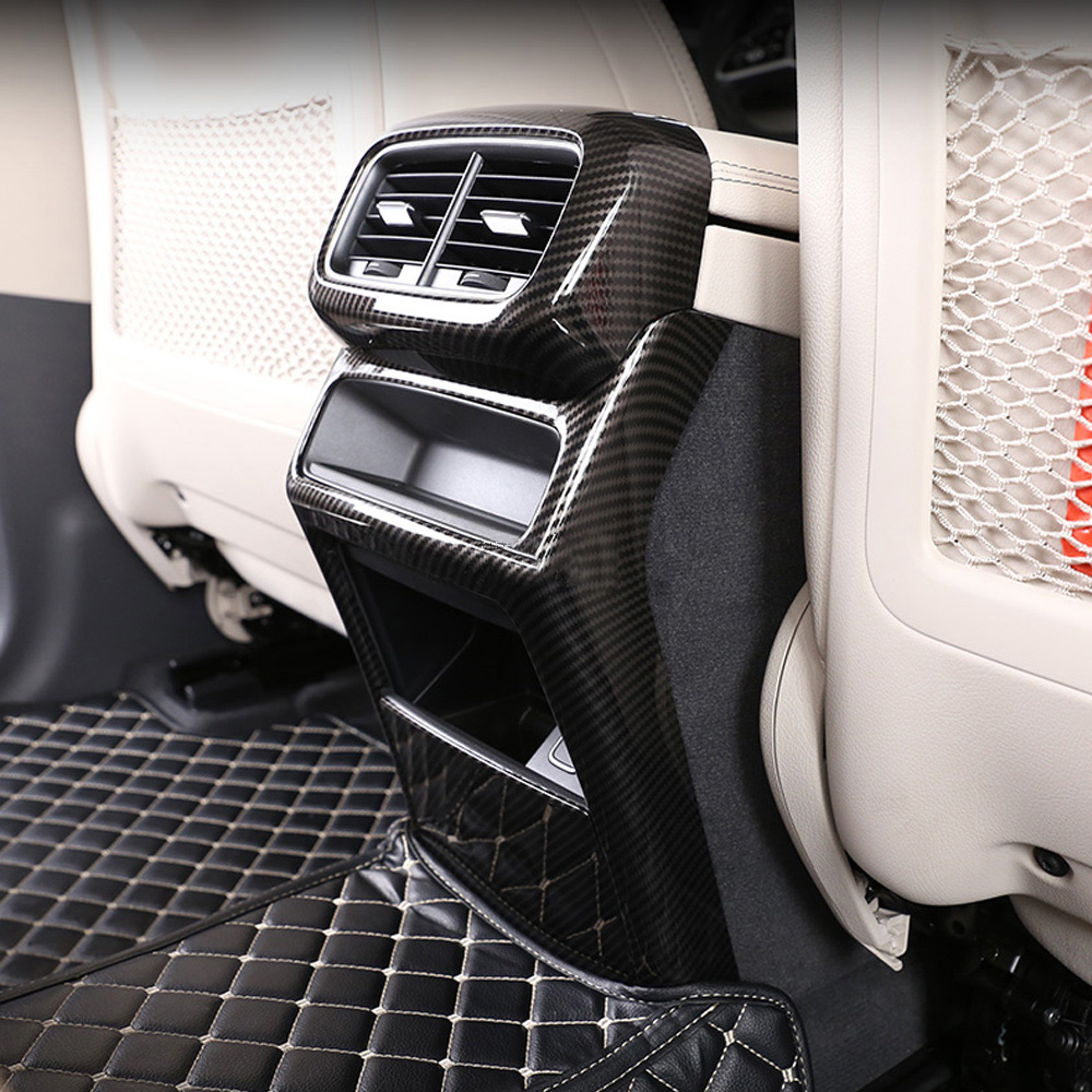 Carbon Fiber Rear Air Vent Conditioning Outlet Cover Anti-Scratch Trim for Mercedes Benz GLE W167 GLE Coupe C167 350 450 53 amg GLS X167 580 63 AMG In