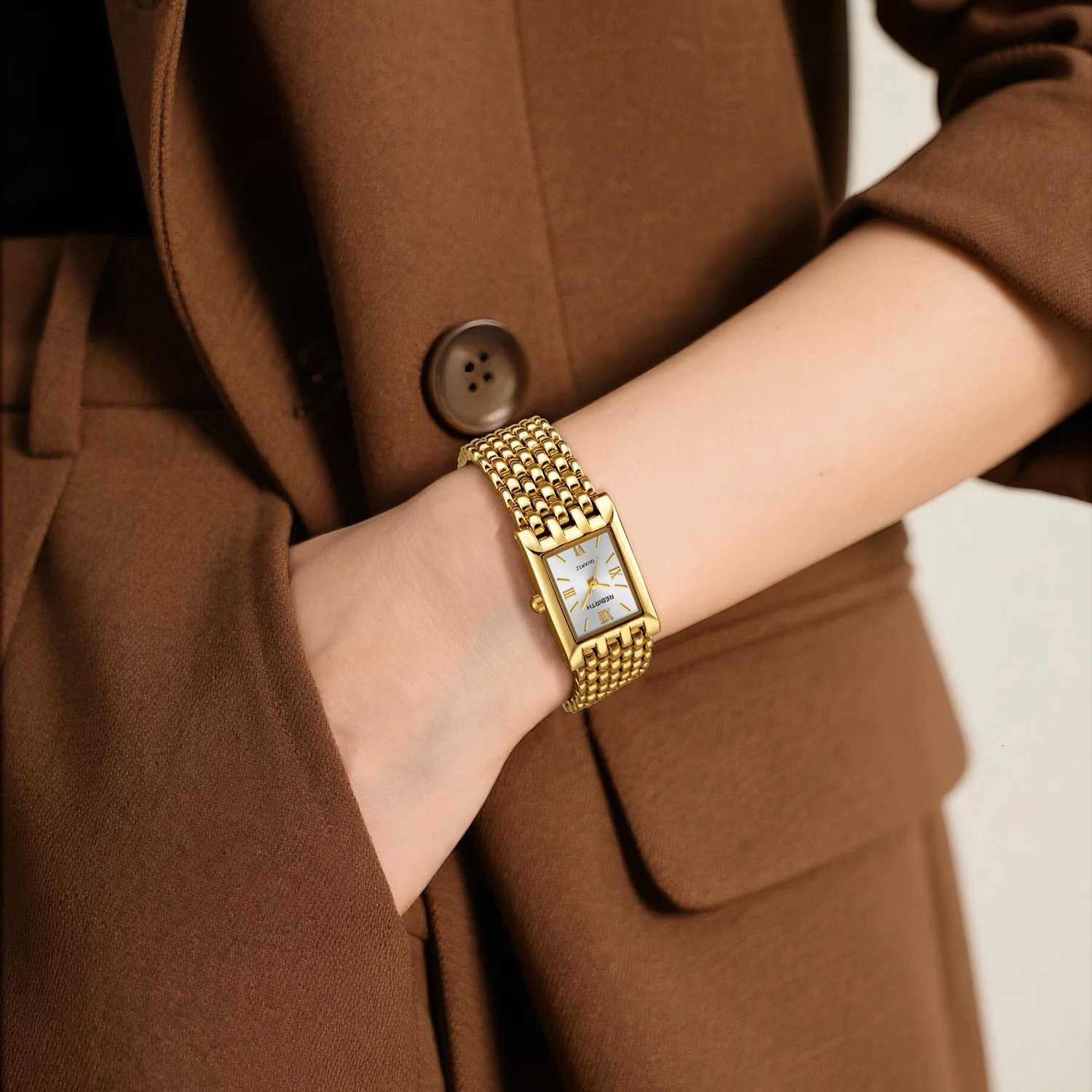 Fashionable Simple Light Luxury and Versatile Womens Watch Suitable for Daily Wear and Casual Style Y251011