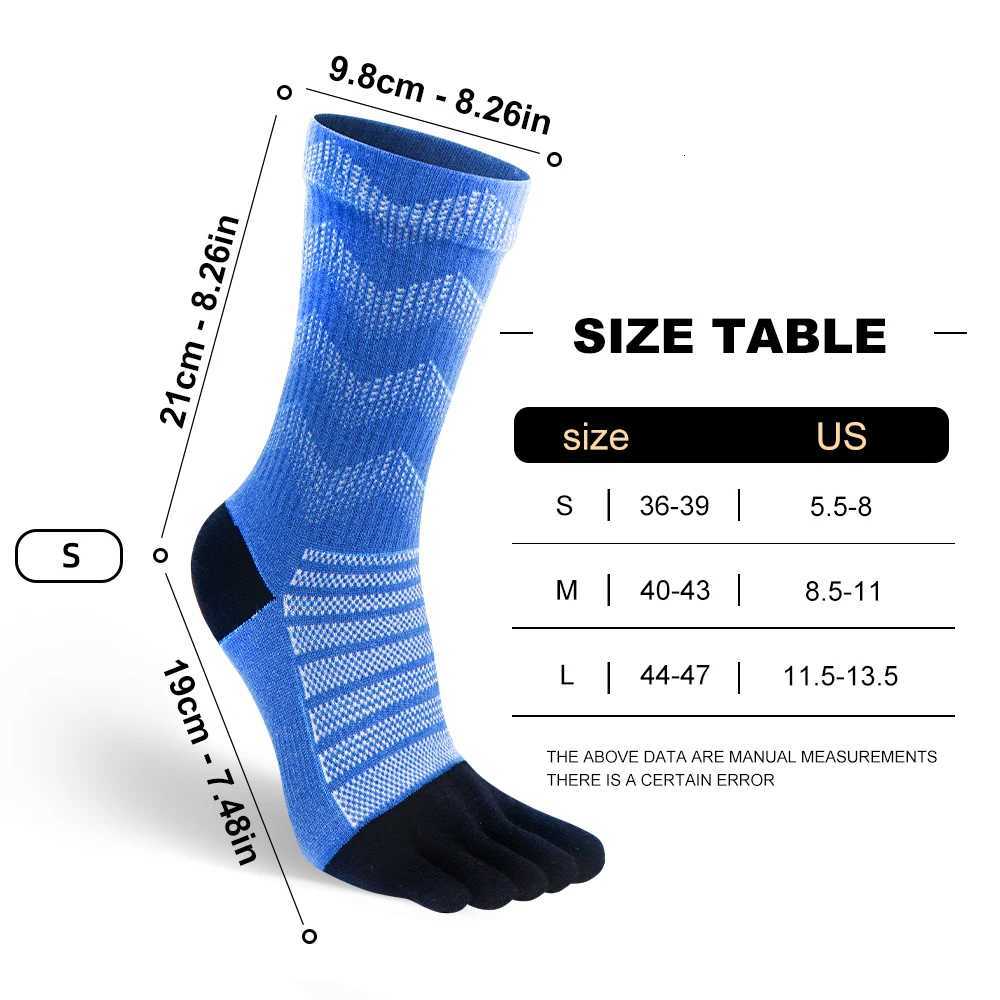 WRELS 13 Pairs Merino Wool Thermal Socks Men Moisture Wicking Thicken Warm Ski Hiking Cushioning Compression Sports Toe SocksW251011