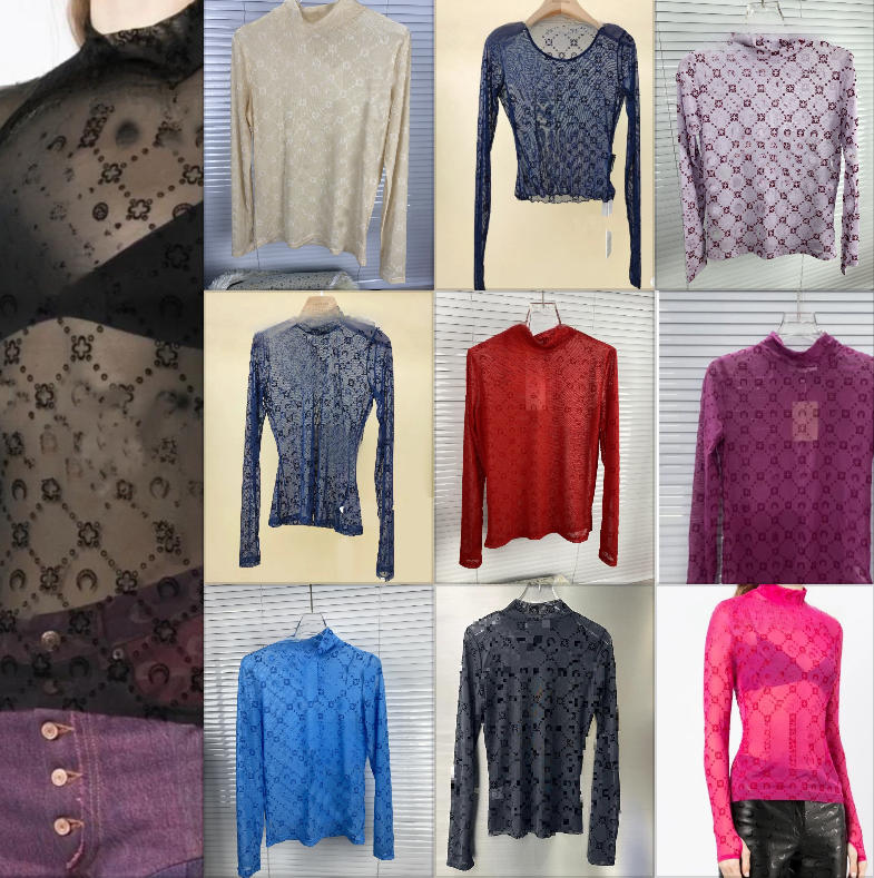 Women Designer T Shirts Letter Printed Long Sleeves Base T-shirt For Women Sexy Slim Cotton O Neck Luxury Brand Fashion Tops