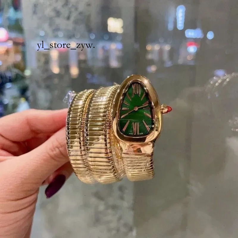bulgarii watch Luxury Serpentine Watch Womens Watch Snake Watch Watches Super Clone Watches Celebrity Same Snake Shaped Watch Personality Fashion With Box 739