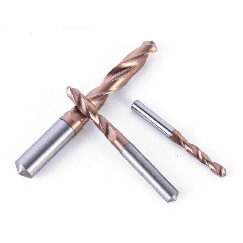 AHNO SP-X 3D High-Speed Tungsten Steel Carbide Internal Cooling Drill Bit with Fixed Shank and Water Outlet