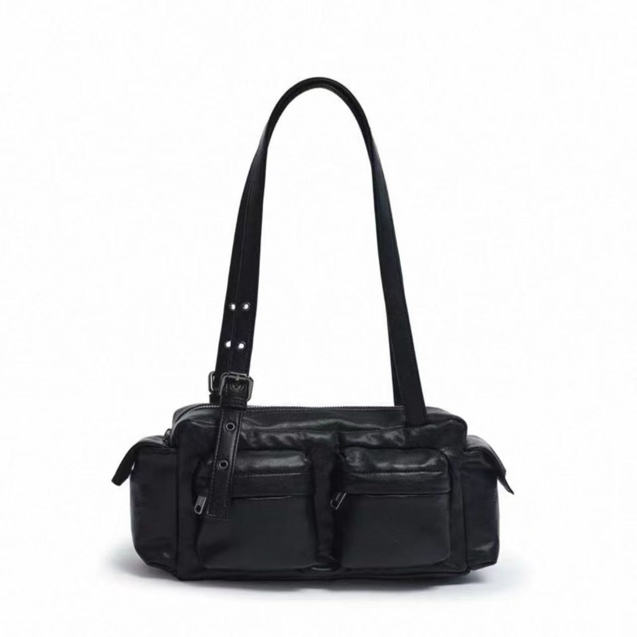 Ondoh Korean Samo Fashion Womens Underarm Motorcycle Bag Samoondoh Large Multi-Pocket Adjustable Shoulder Bagc241210