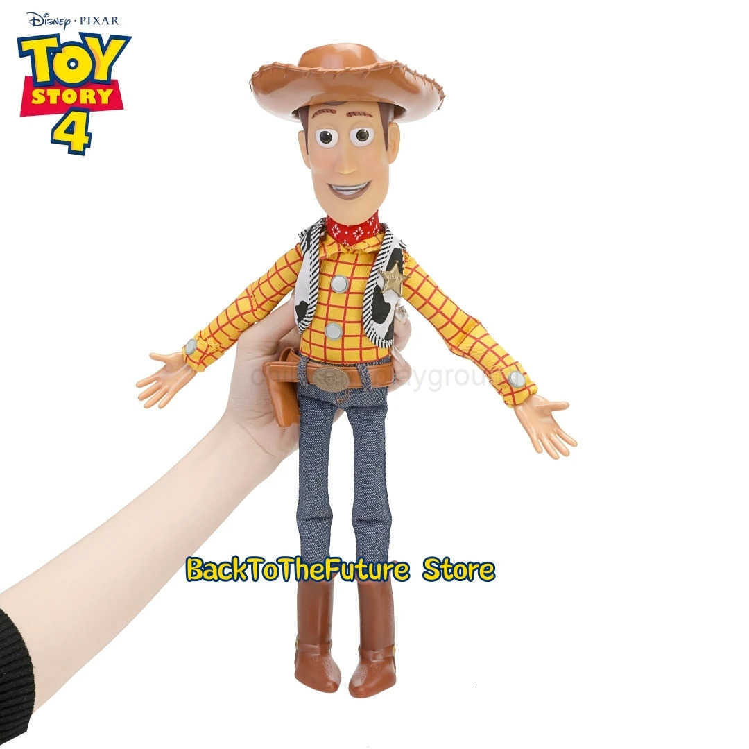 Disney Toy Story 4 Talking Woody Buzz Jessie Rex Action Figures Anime Decoration Collection Figurine toy model for children gift H251011