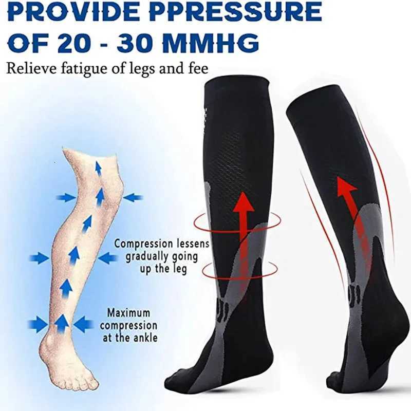 Compression Socks for Preventing Varicose Veins Pain Care Long Socks for Sports Anti Fatigue Compression SocksW251011