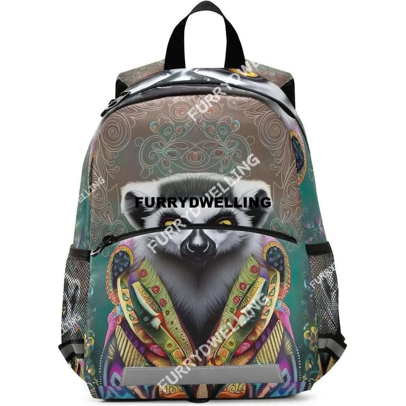 Wholesale Ute Ring Tailed Lemur Toddler Dwe74 Boy Backpack With Leash, Small Kids School Bag Preschool Backpacks 123