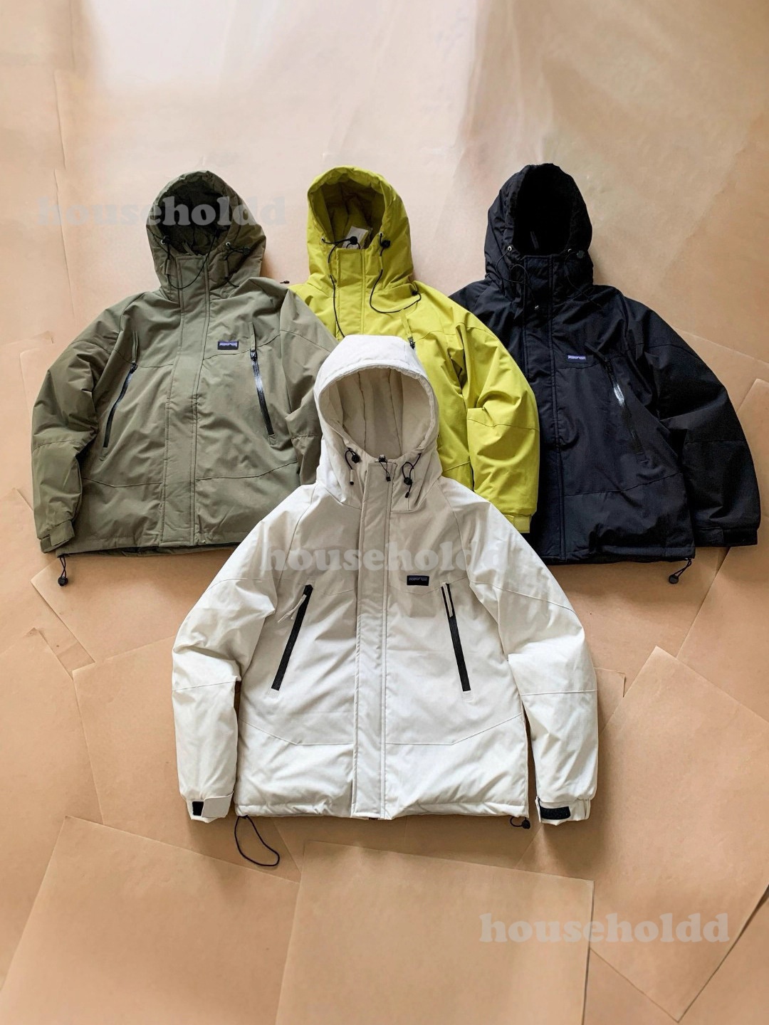 Men's Streetwear Hooded Jacket Windproof & Waterproof Winter Coat with Cotton Insulation Loose Fit Casual Puffer Jacket for Everyday Commute