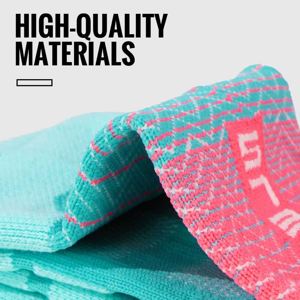 WRELS 123 Cushioned Sports Athletic Socks Breathable Running Socks Cushion Padded Moisture Wicking For Walking Hiking RunningW251011