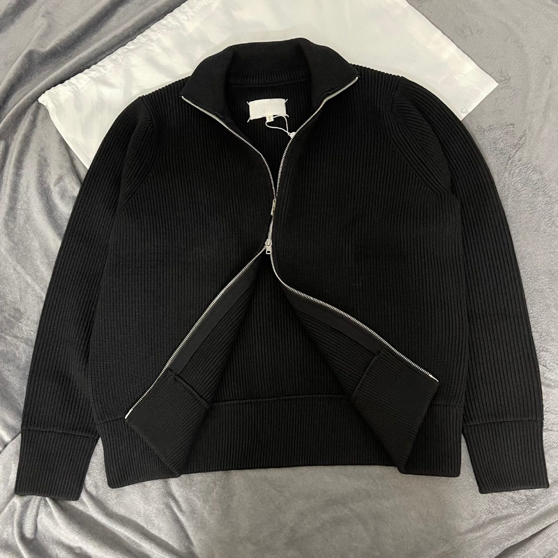 Men's Plus Size Sweaters Knit Black Sweater 2026ss