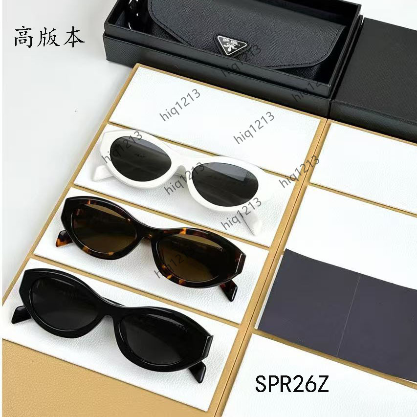 designer luxury Pradaaglasses prada sunglasses for men women sun glasses 24 Styles Sunglasses SPR26Z High Version Cat Eye Men Small Face Fashionable Hot Girl U QQ41