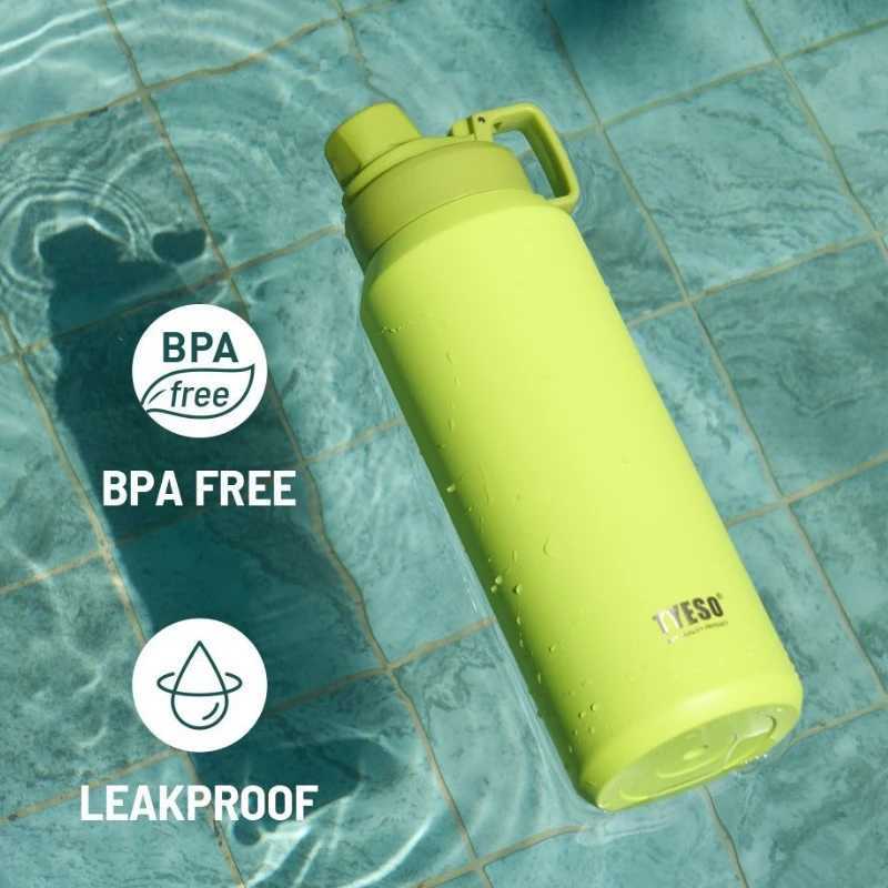 TYESO 75090012001500ml Large Capacity Stainless Steel Thermos Portable Sports Pot Outdoor Cup Matte Water Kettle C251011 W260226