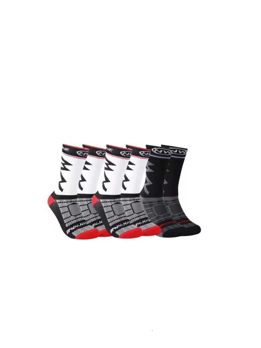 1Pair3 Pairs Of HighQuality Breathable Sports Socks Suitable For Running Mountain Cycling And Outdoor SportsW251011