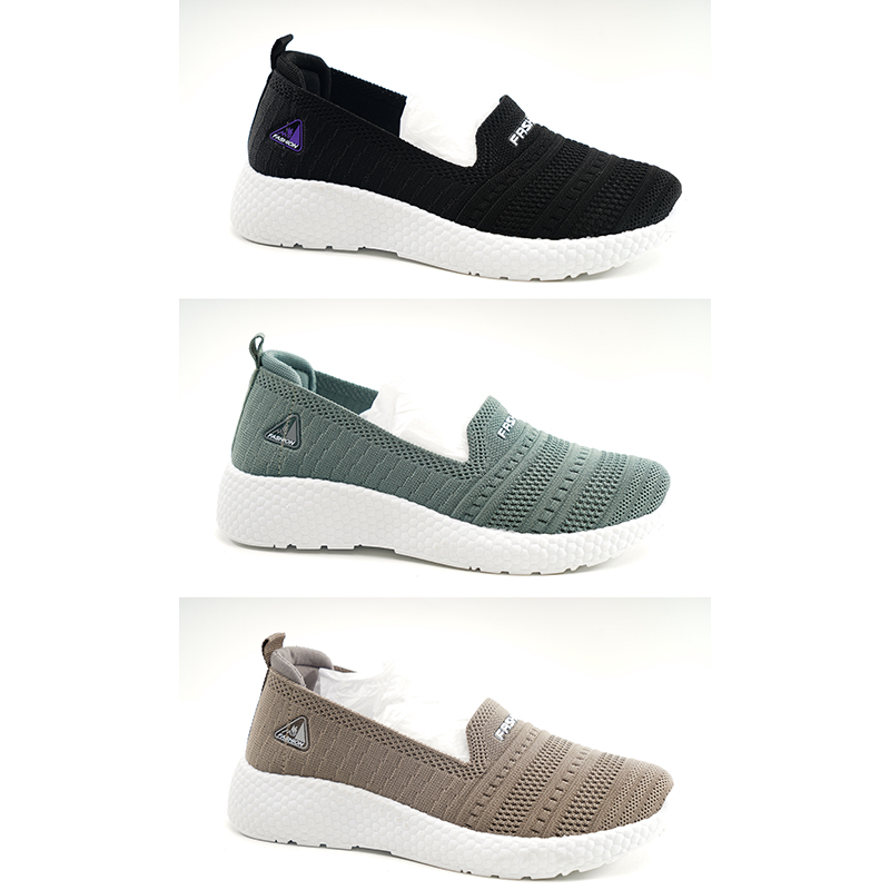 Lightweight Customized Spring/Autumn Walking Shoes with Woven Mesh Design