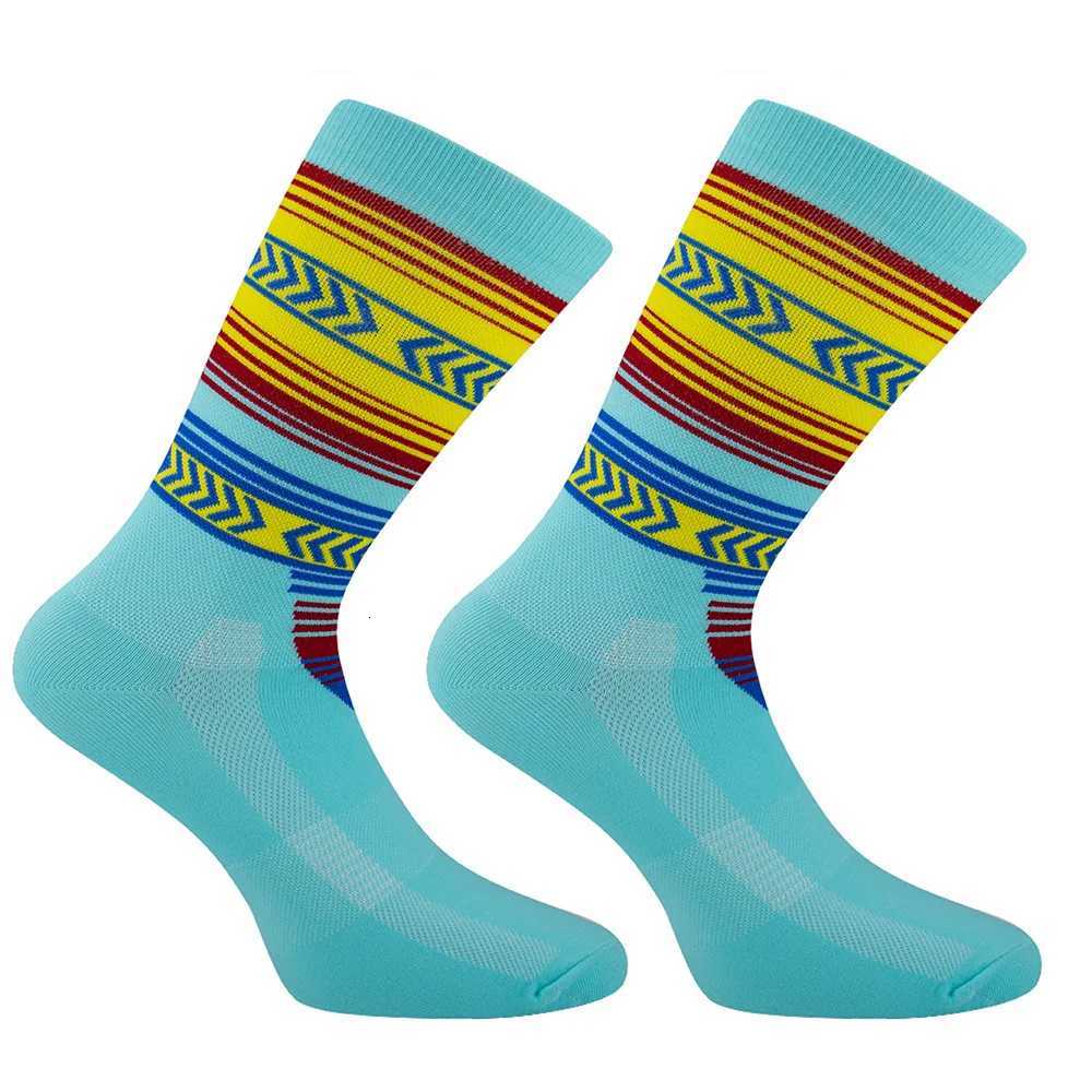 2025 Professional Cycling Socks Men Women Bike Sports Socks Breathable Road Bicycle Socks Outdoor Racing Socks 4 ColorsW251011