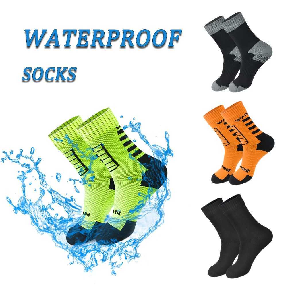 Waterproof Socks Outdoor Sports Hiking Wading Camping Trekking Winter Skiing Sock Warm Breathable Waterproof SocksW251011