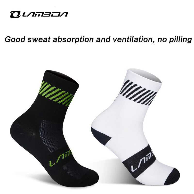 Lameda Mens Cycling Socks Breathable Bike Socks Not Tight Outdoor Sports Socks Men Cycling Socks Sports SocksW251011