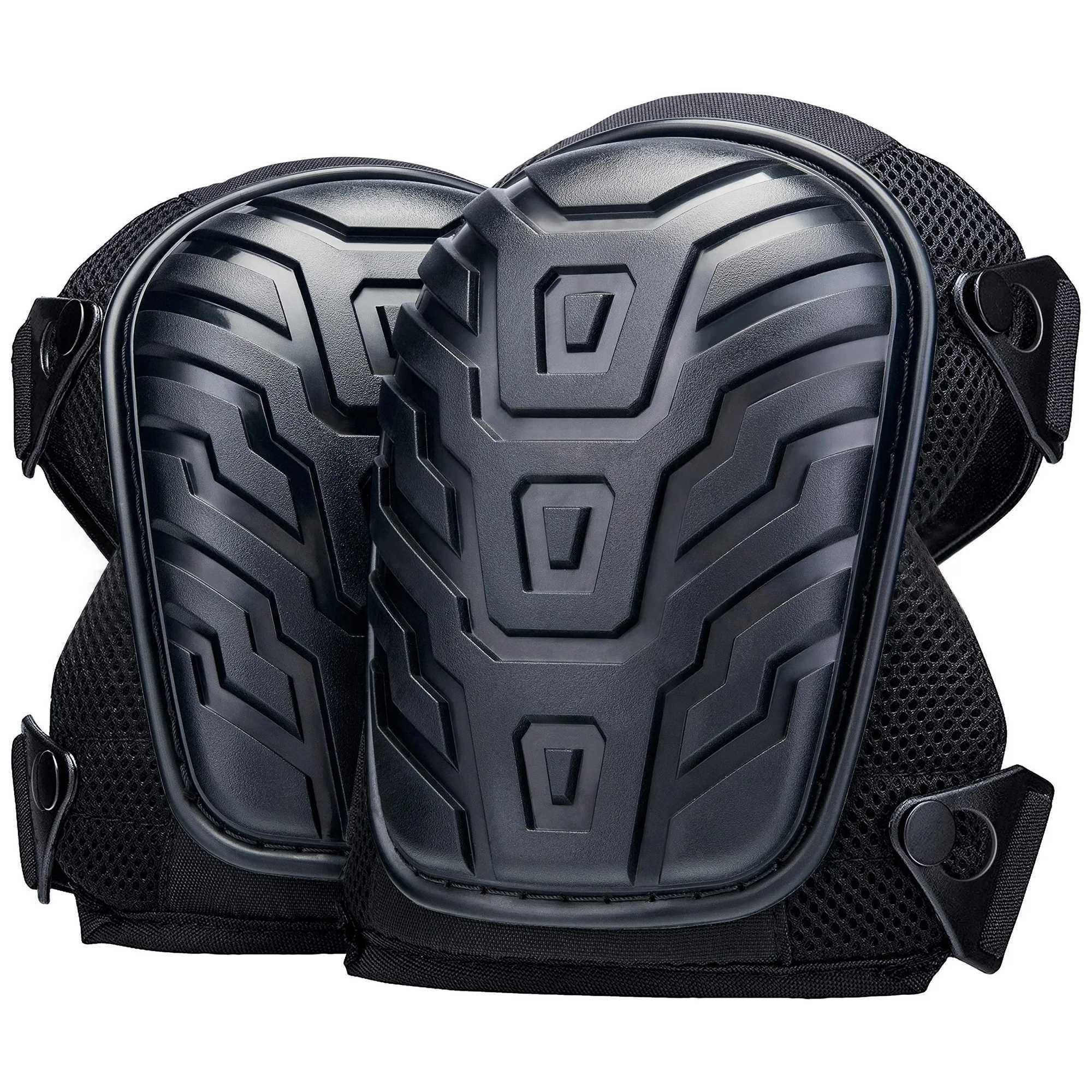 Professional Knee Pads for Work Gardening Construction Double Straps and Adjustable ClipsIndustrial Heavy Duty Tactical C251011