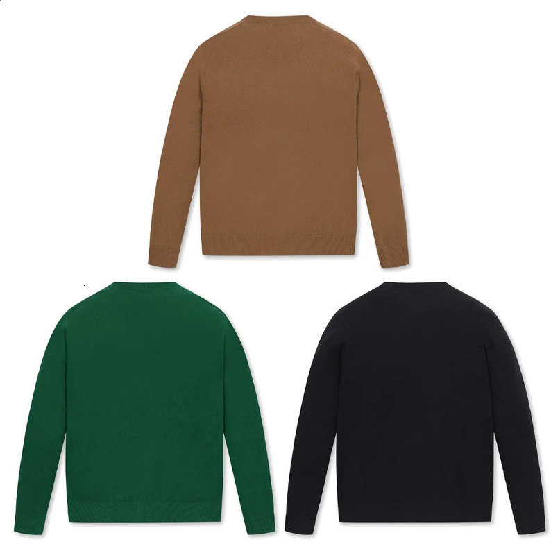 A fashion experience! Mens automatic sleeping knitted sweater golf y Korean style unique highend 240821