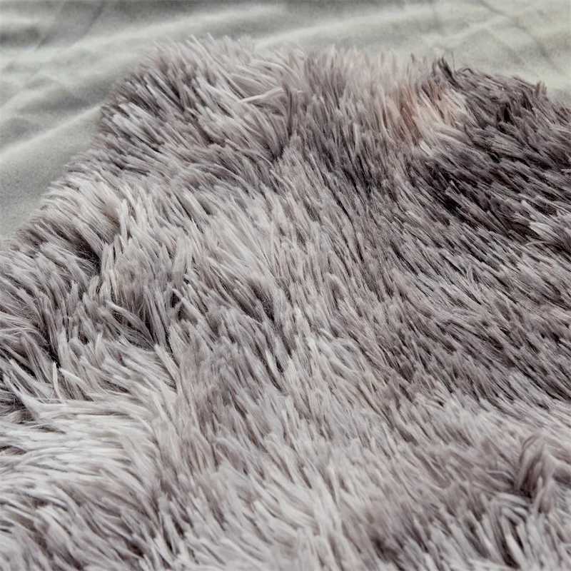 2025 hotselling solid color printing and dyeing mink fleece blanket plush tiedye flannel doublelayer thickened blanket C251011