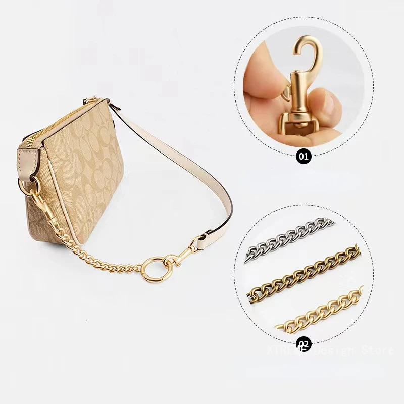 16cm Durable Extension Bag Chain Extension Shoulder Strap Bag Handle Straps Handbag Extension Chain Extend Underarm Bag Strap 251011