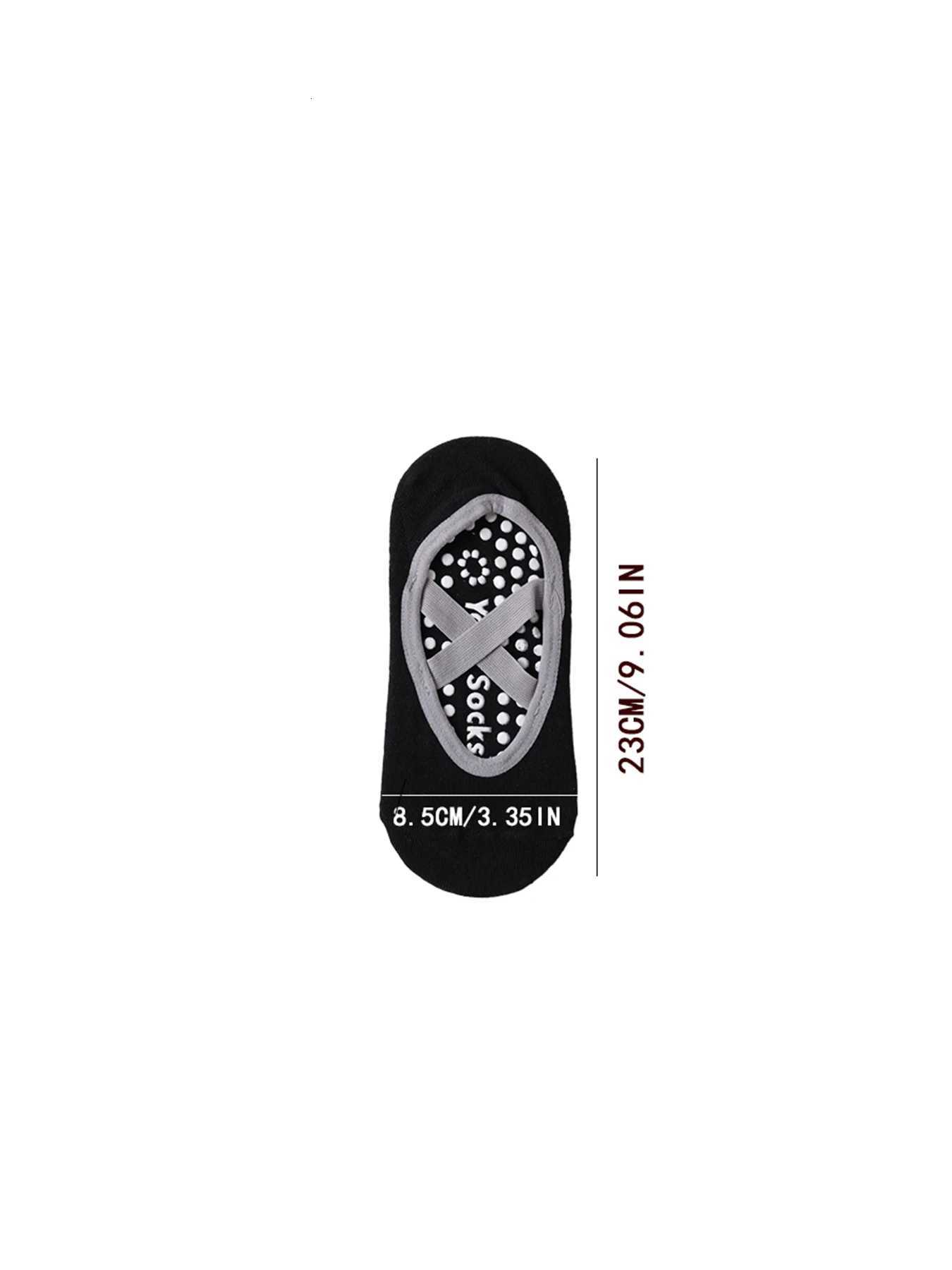 4 Pairs Women Fitness Breathable Yoga Socks Silicone Antislip Ballet Socks Pilates Socks Floor SocksW251011