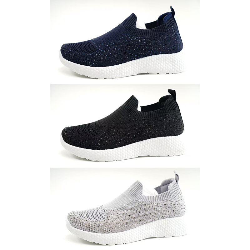 Lightweight Customized Spring/Autumn Walking Shoes with Woven Mesh Design