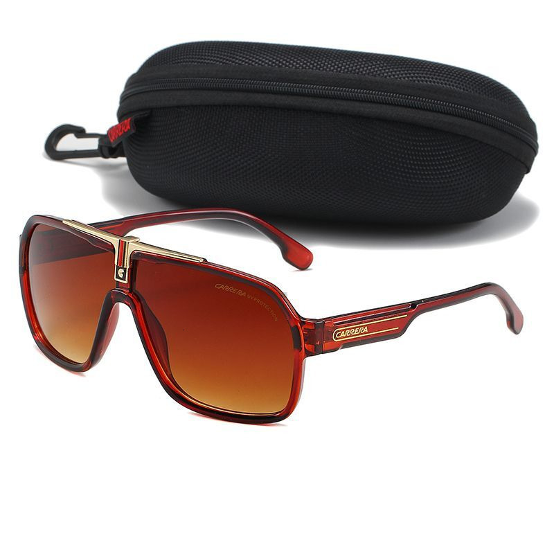 Designer carreraly glasses Carrea Sunglasses New Carlyle Home Double Beam 1004# Toad Personalized Fashion Versatile Glasses 3213