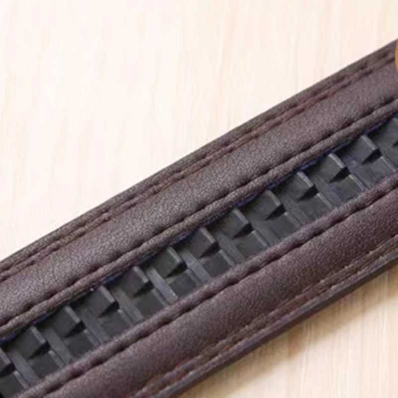 Mens Genuine Leather Belt Automatic Buckle Women Strap Fashion Versatile Younth Female Male White Black Red Pants Belts Z251011