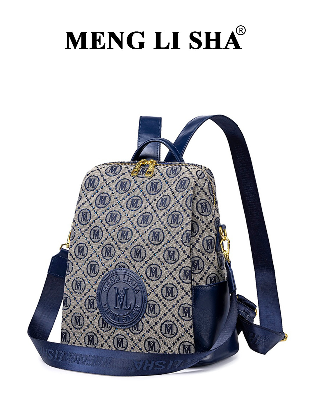 European and American retro large-capacity travel backpack 2025 new style fashion trendy versatile handbag, single-shoulder and crossbody bag