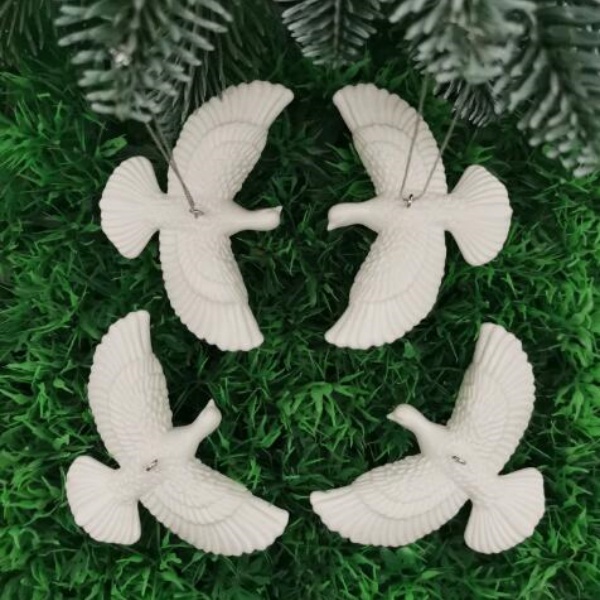 Style Friendship Doves - Home Alone 2 Resin Christmas Ornament Doves Christmas Tree Ornaments- Best Gift for Someone Special